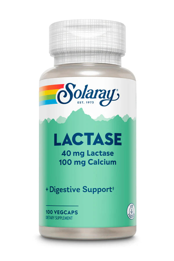 Lactase 40 Mg 100 Mg Calcium 100 Vegcaps