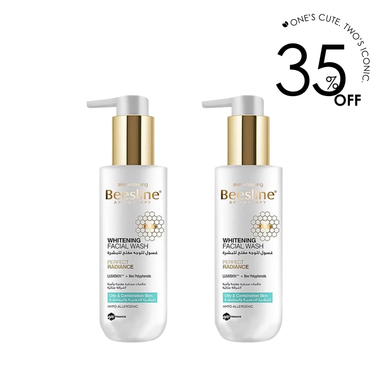 2 x Whitening Facial Wash