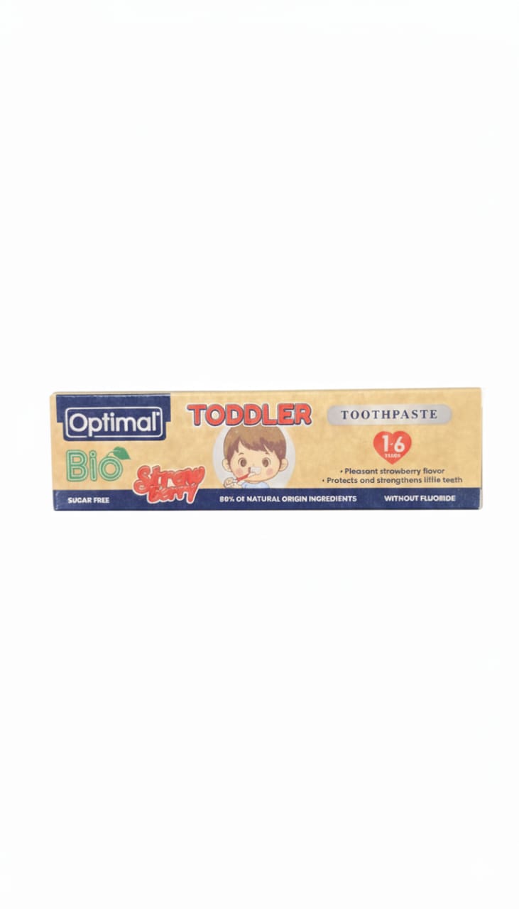 Bio Toddler Boy Toothpaste Strawberry 1-6Years
