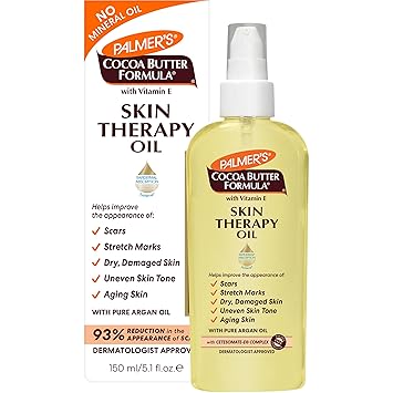 Cocoa Butter Skin Therapy Oil With Vitamin E