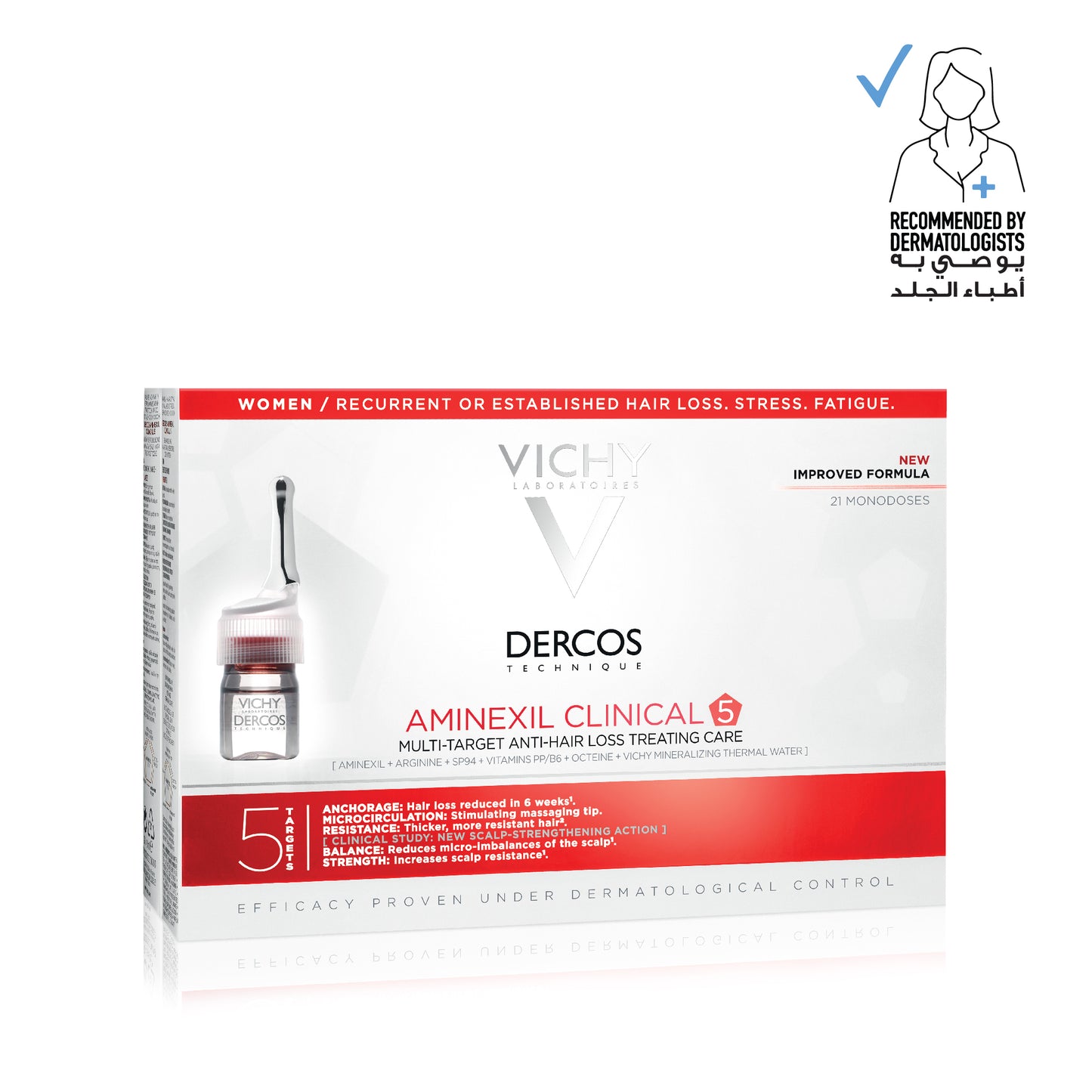 Dercos Aminexil for Women 21 x 6ML