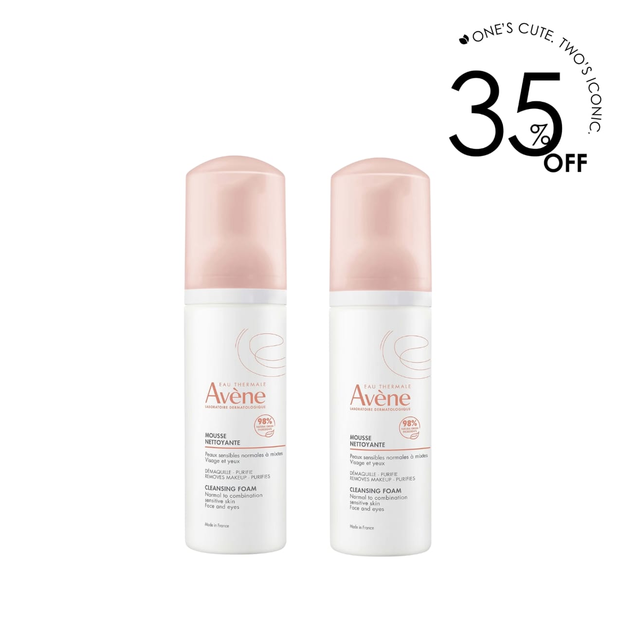 2 x Cleansing Foam 150 ML