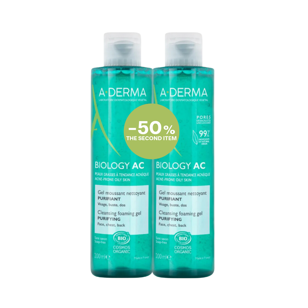 2 x Biology Ac Gel - Gentle Cleanser For Acne