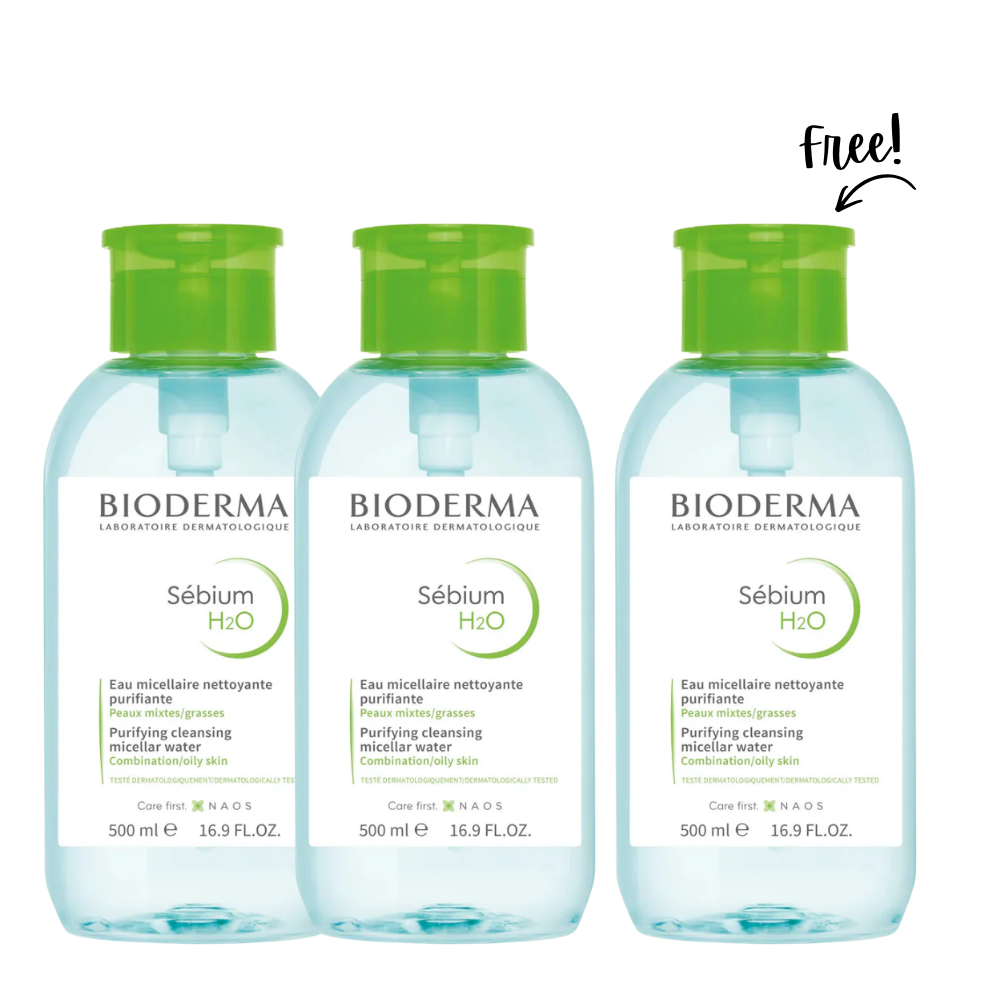 Sebium H2O Micellar Water x3 - 500 ML