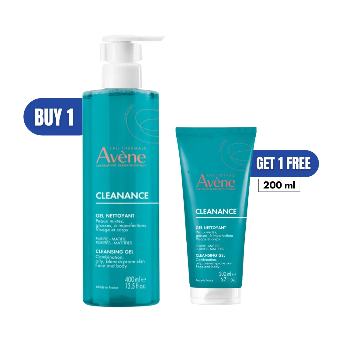 Cleanance Cleansing Gel 400 ML + Free Cleanance Cleansing Gel 200 ML