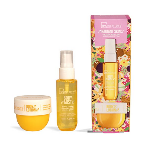 IDC Institute Radiant Skin Body Mist And Body Cream Coffret 30 ML + 50 ML