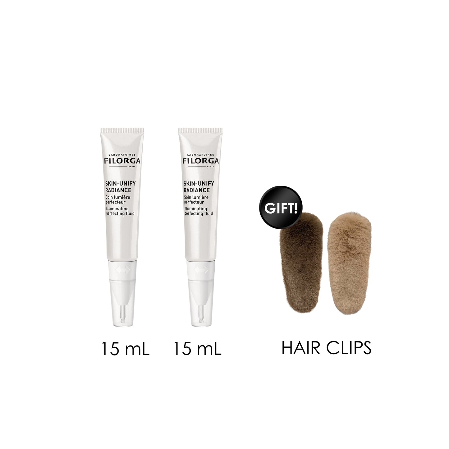 Skin-Unify Radiance (x2) + Free Gift Hair Clips