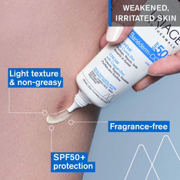 Bariéderm Cica-Cream With Cu-Zn SPF50