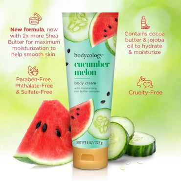 Body Cream Cucumber Melon