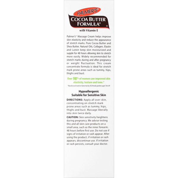 Cocoa Butter Massage Cream For Stretch Marks