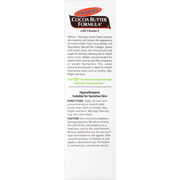 Cocoa Butter Massage Cream For Stretch Marks