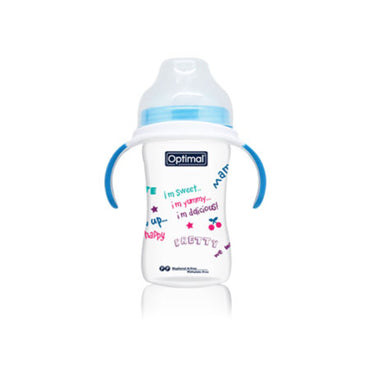 Extra Wide Neck Feeding Bottle With Handle 240 ML