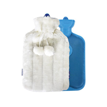 Rubber Hot Water Bag + Plush cover