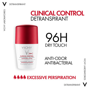 Vichy 96 Hour Clinical Control Deodorant For Women 50 ML