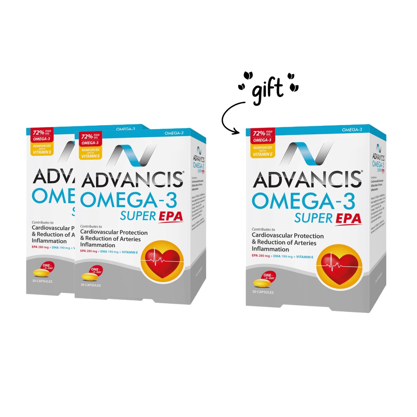 3 x Omega-3 Super EPA