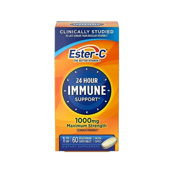 24 Hour Immune Support 1000mg 60 Tablets