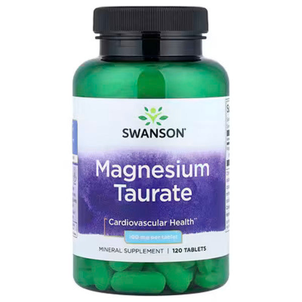 Magnesium Taurate 100 Mg 120 Tablets