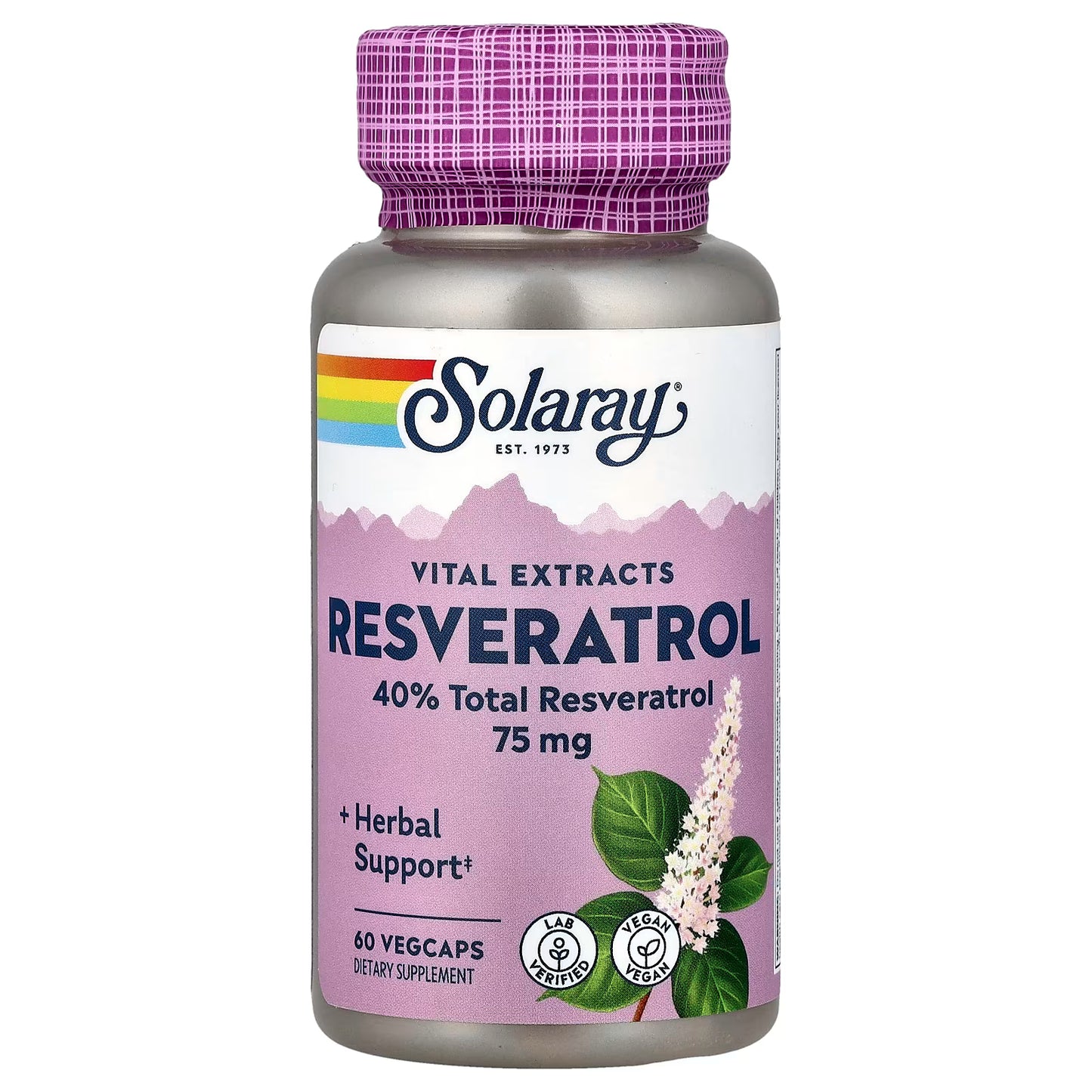 Resveratrol 75 Mg 60 Vegcaps
