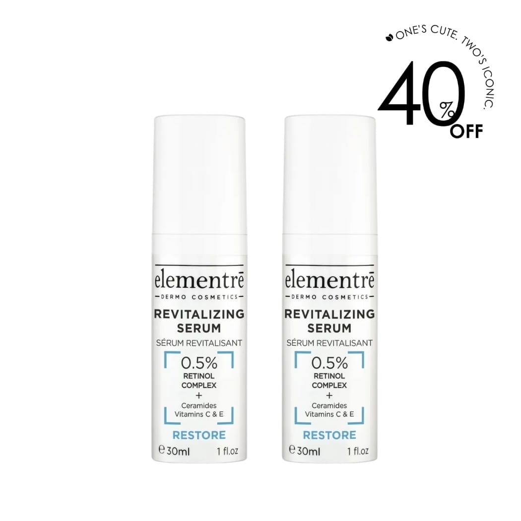 2 x 0.5% Retinol Revitalizing Serum 30 ML