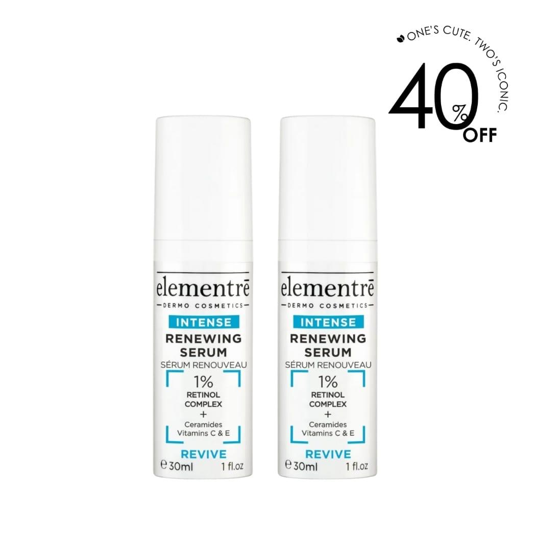 2 x 1% Retinol Renewing Serum 30ml