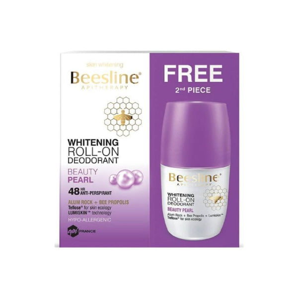 2x Whitening Roll-On Deodorant - Beauty Pearl