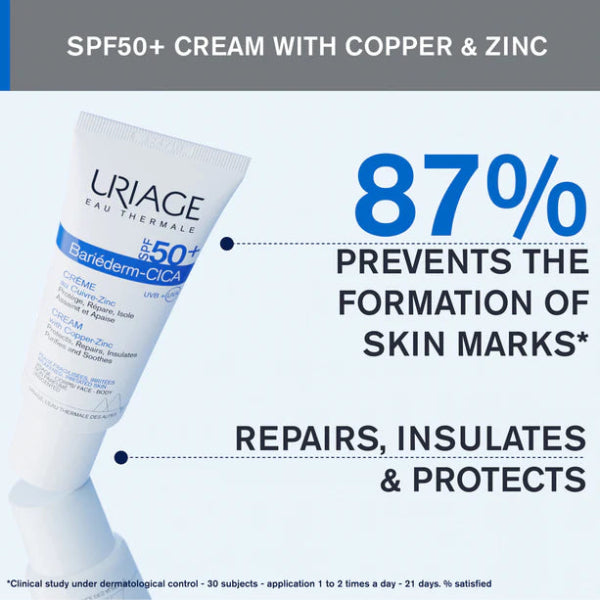 Bariéderm Cica-Cream With Cu-Zn SPF50