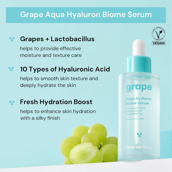 Grape Aqua Hyaluron Biome Serum 50 ML