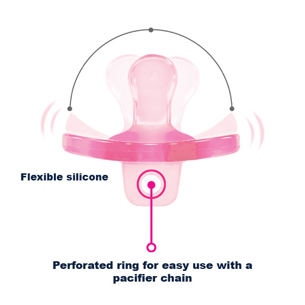 Orthodontic Silicone Pacifier 0+
