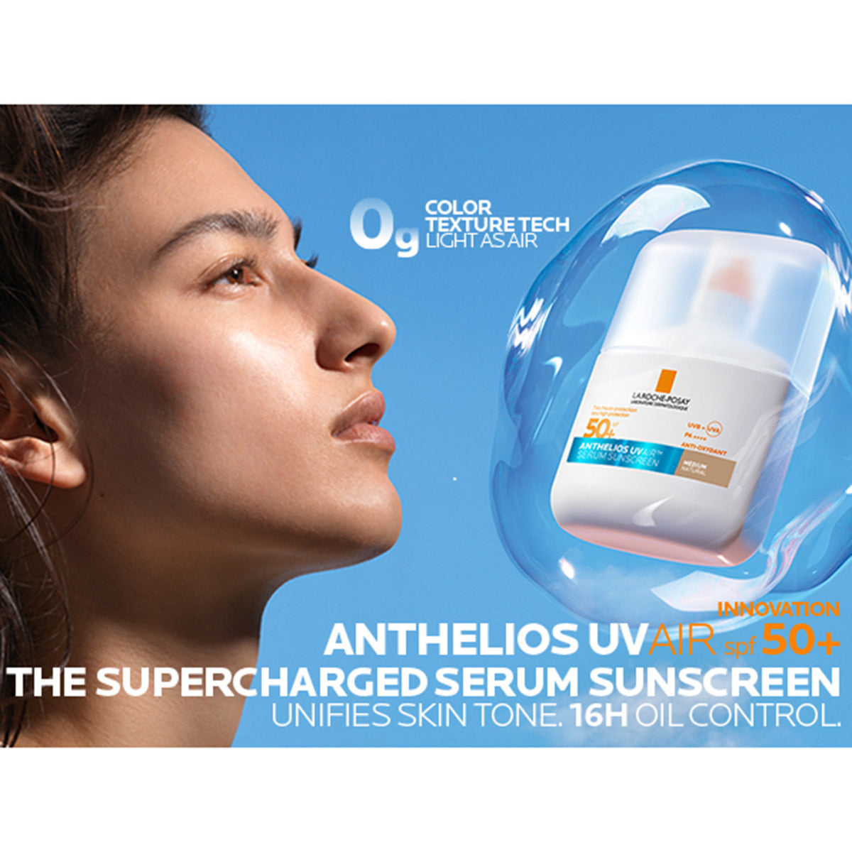 Anthelios UVAIR Tinted Serum Sunscreen SPF50+ 50 ML