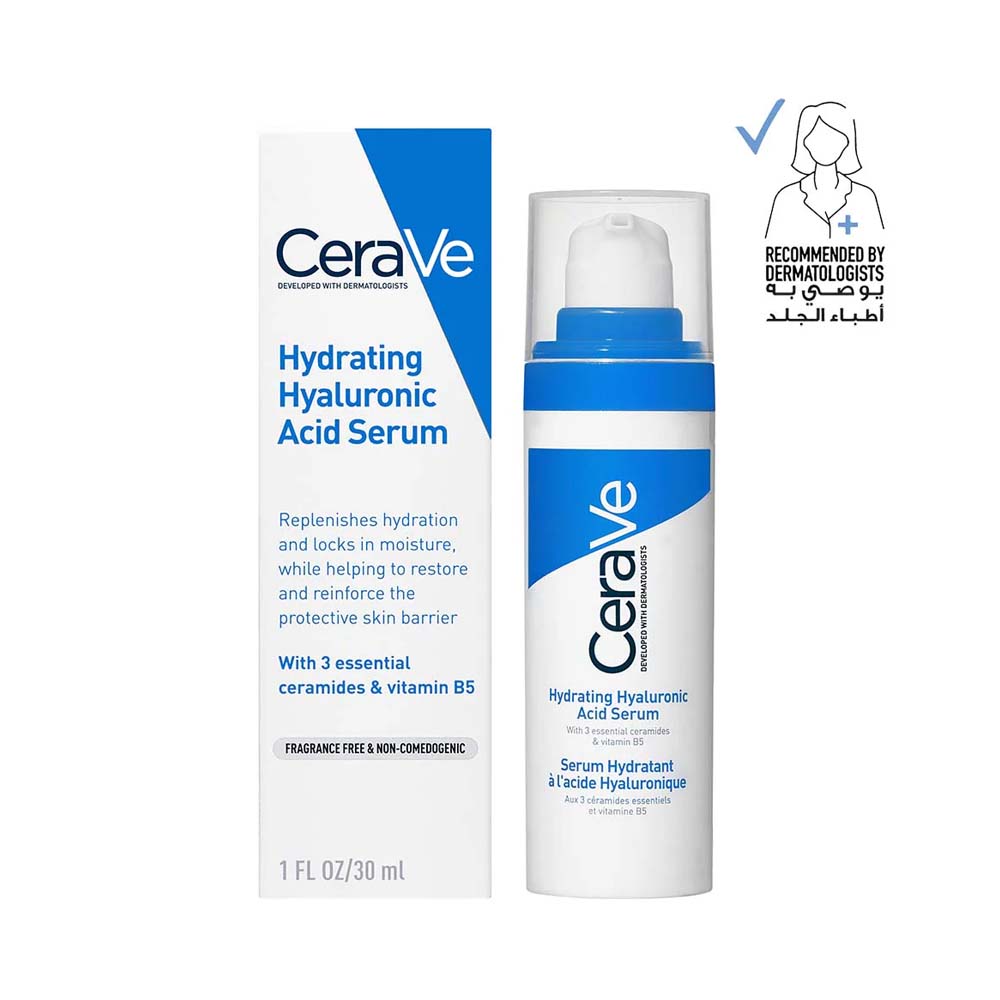 Hydrating Hyaluronic Acid Serum for Dry Skin 30mL