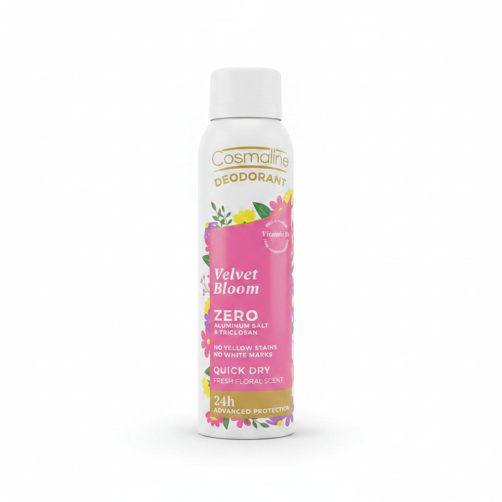 Cosmaline Deodorant Velvet Bloom Fresh Floral Scent 150 Ml