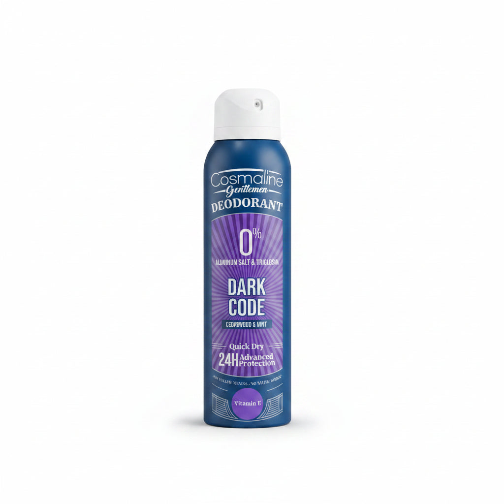 Cosmaline Gentlemen Deodorant Dark Code Cedarwood Scent 150 Ml