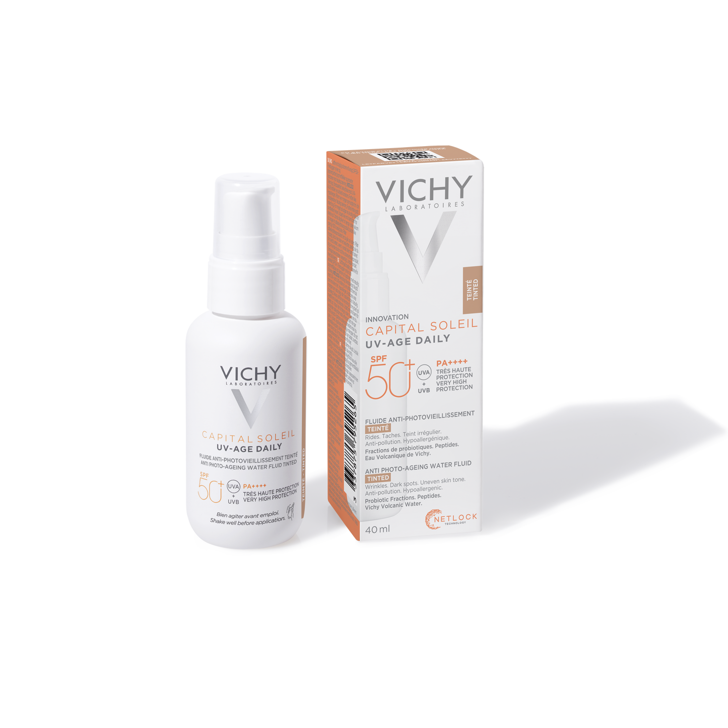 Capital Soleil UV - Age Tinted Anti Ageing Sunscreen SPF 50+ with Niacinamide 40 ML