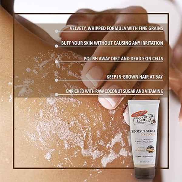 Coconut Oil Formula Sugar Body Scrub, 7 oz