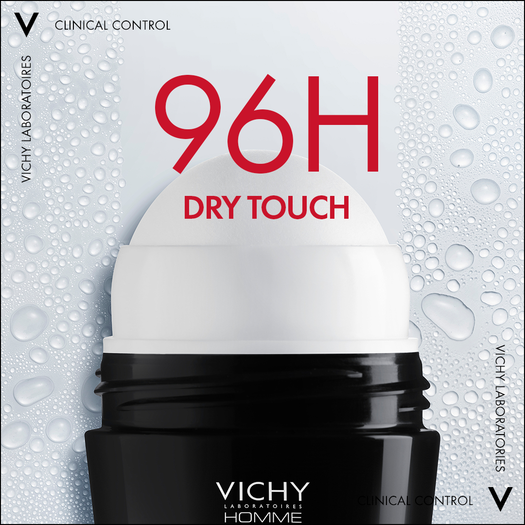 Vichy 96 Hour Clinical Control Deodorant For Men 50 ML