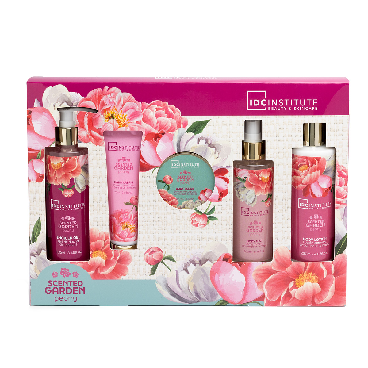 SCENTED GARDEN COMPLETE BATH SET 5PC