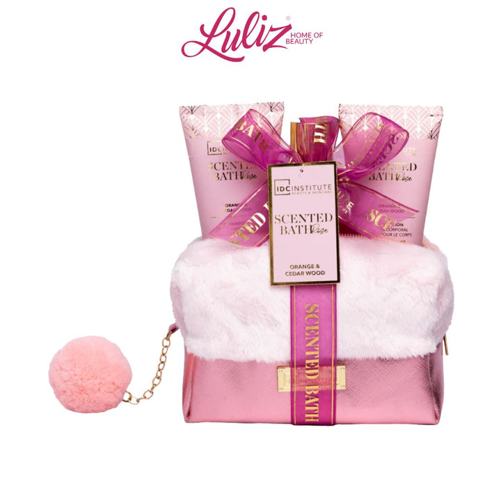 SCENTED BATH ROSE COMPLETE CARE 3PCS