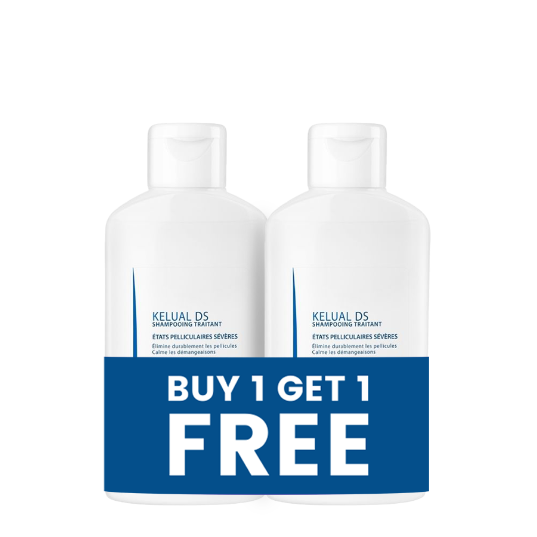 Kelual Ds Treatment Shampoo 100 ML + Free Kelual Ds Treatment Shampoo 100 ML