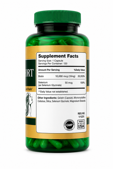 Biotin Fort - 120 Capsules