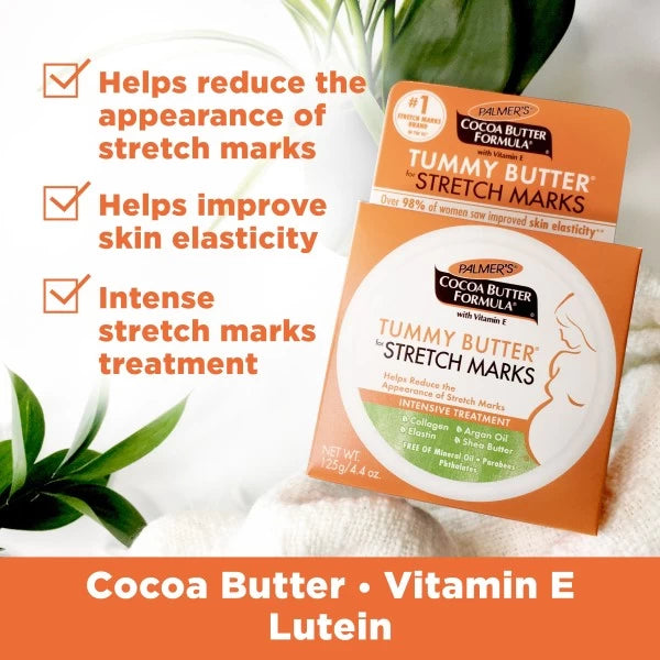 Cocoa Butter Tummy Butter For Pregnancy Stretch Marks