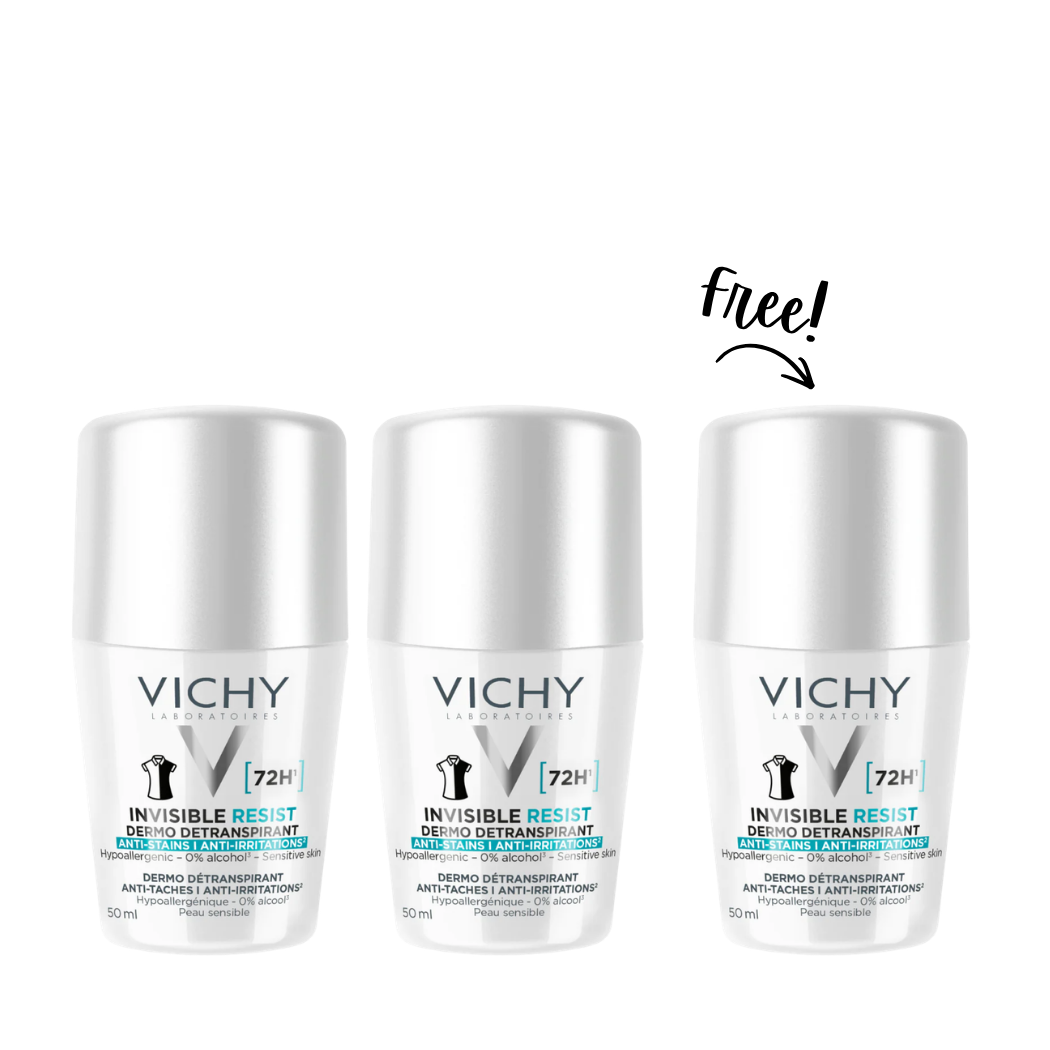Buy 2 Get 1 - 72 Hours Invisible Resist Anti-Stain Anti-Perspirant