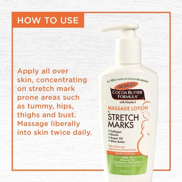 Cocoa Butter Massage Lotion for Pregnancy Stretch Marks 250 ML