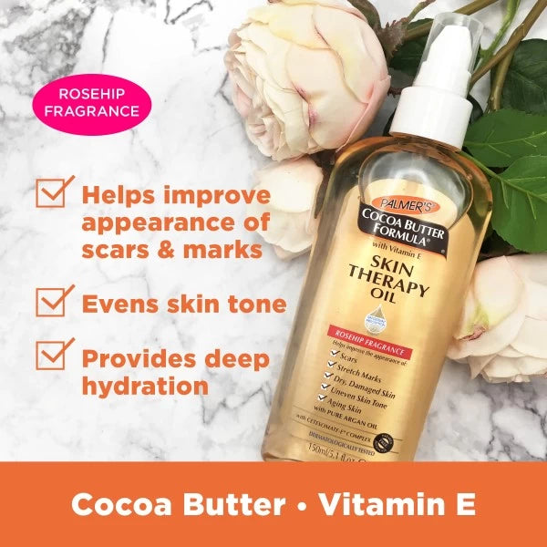 Cocoa Butter Skin Therapy Oil Rosehip With Vitamin E