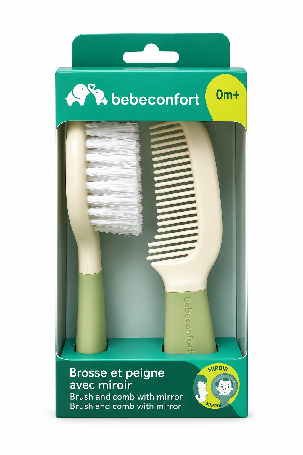 Bébé Confort Baby Brush & Comb with Mirror – 0m+