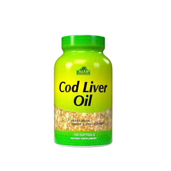 Cod Liver Oil 100 Softgels