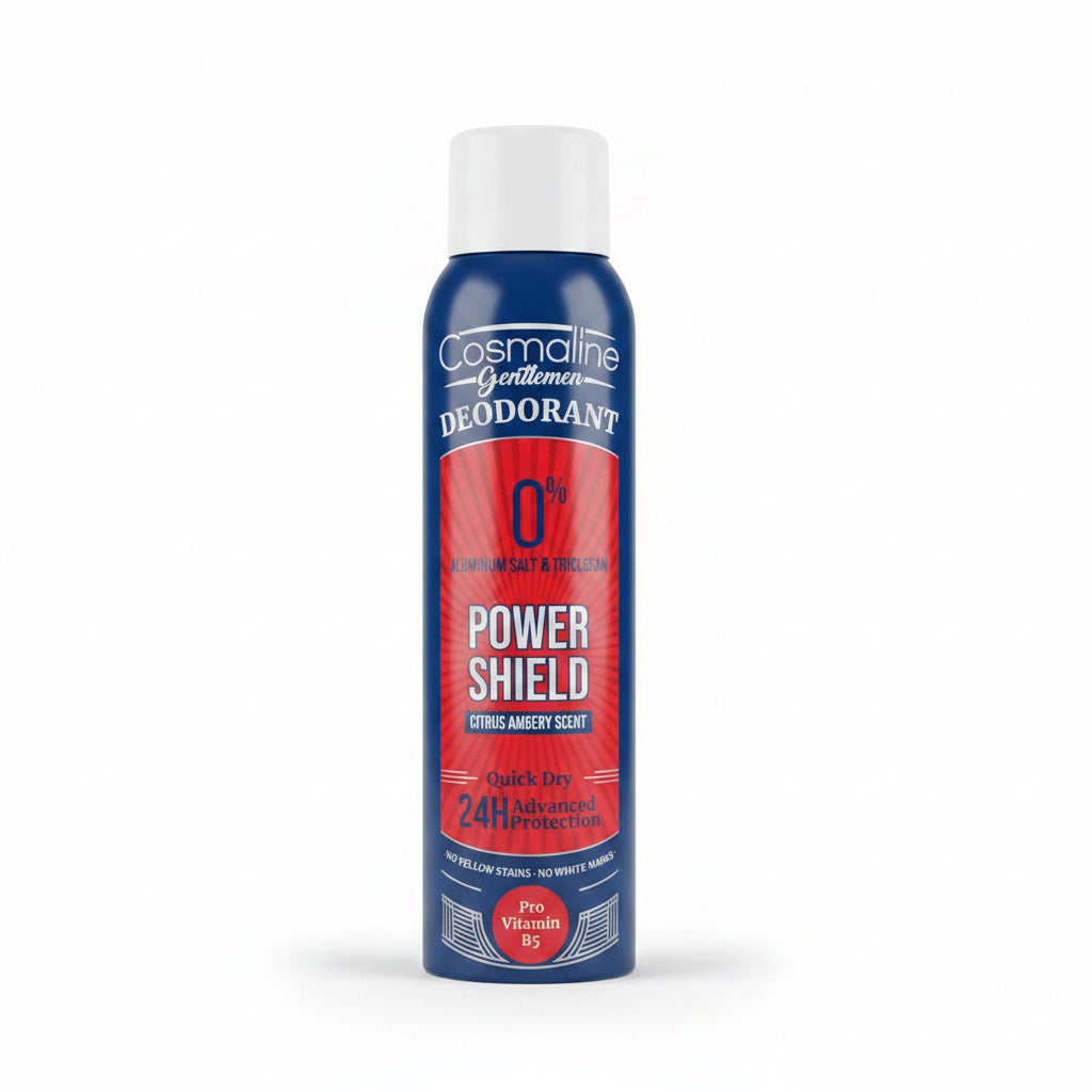 Cosmaline Gentlemen Deodorant Power Shield Citrus Ambery Scent 150 Ml