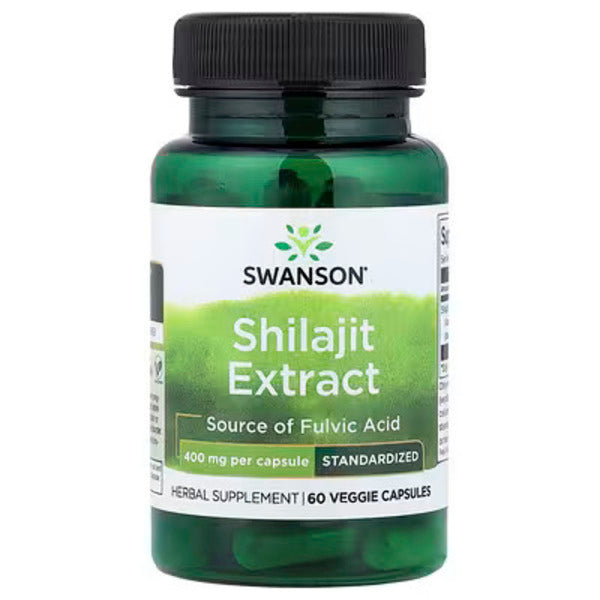 Shilajit Extract 400 Mg 60 Vegan Tablets