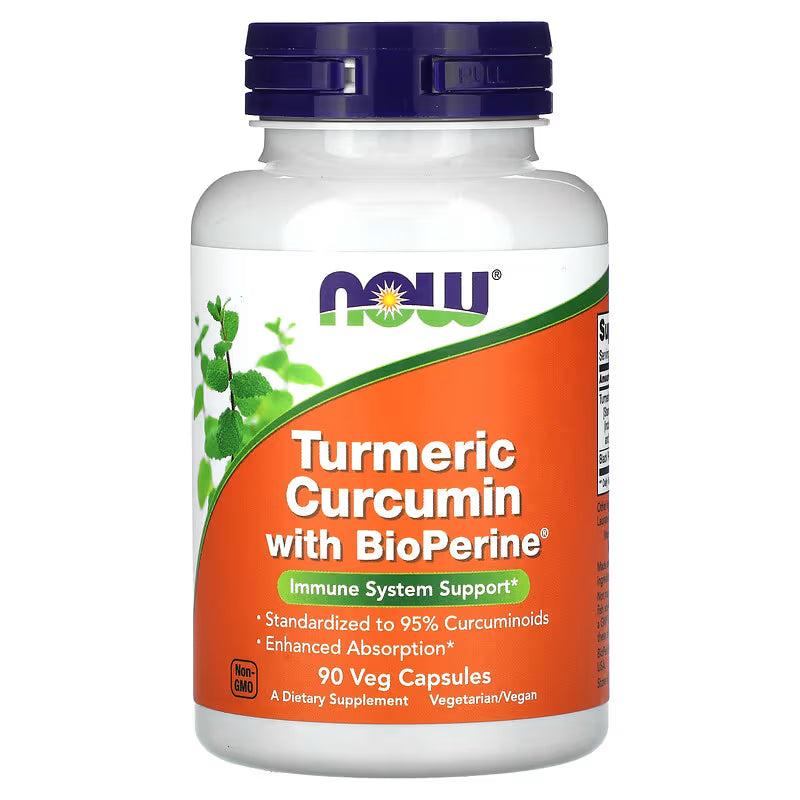 Turmeric Curcumin with Bioperine 90 Veg Capsules