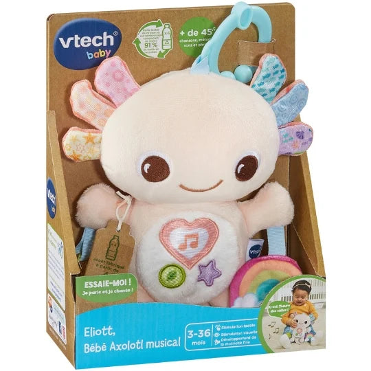 Eliott Bébé Axolotl Musical (French)