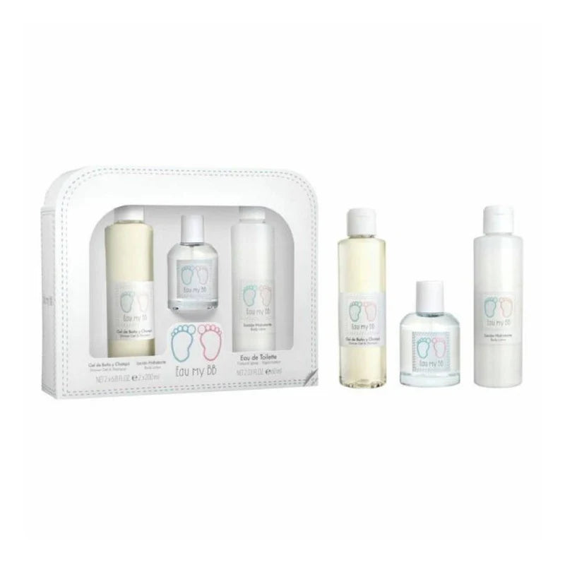 Coffret Eau De Senteur 60 ML Bath Gel & Shampoo 200 ML Lotion 200 ML
